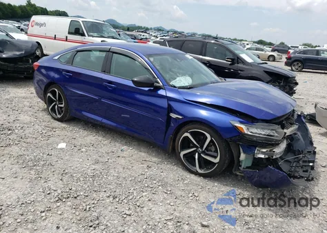 2021 Honda Accord Sport Se из США, поврежденный, VIN 1HGCV1F4XMA071982